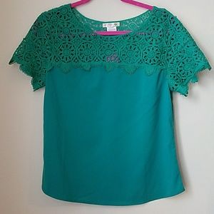 Crochet lace blouse